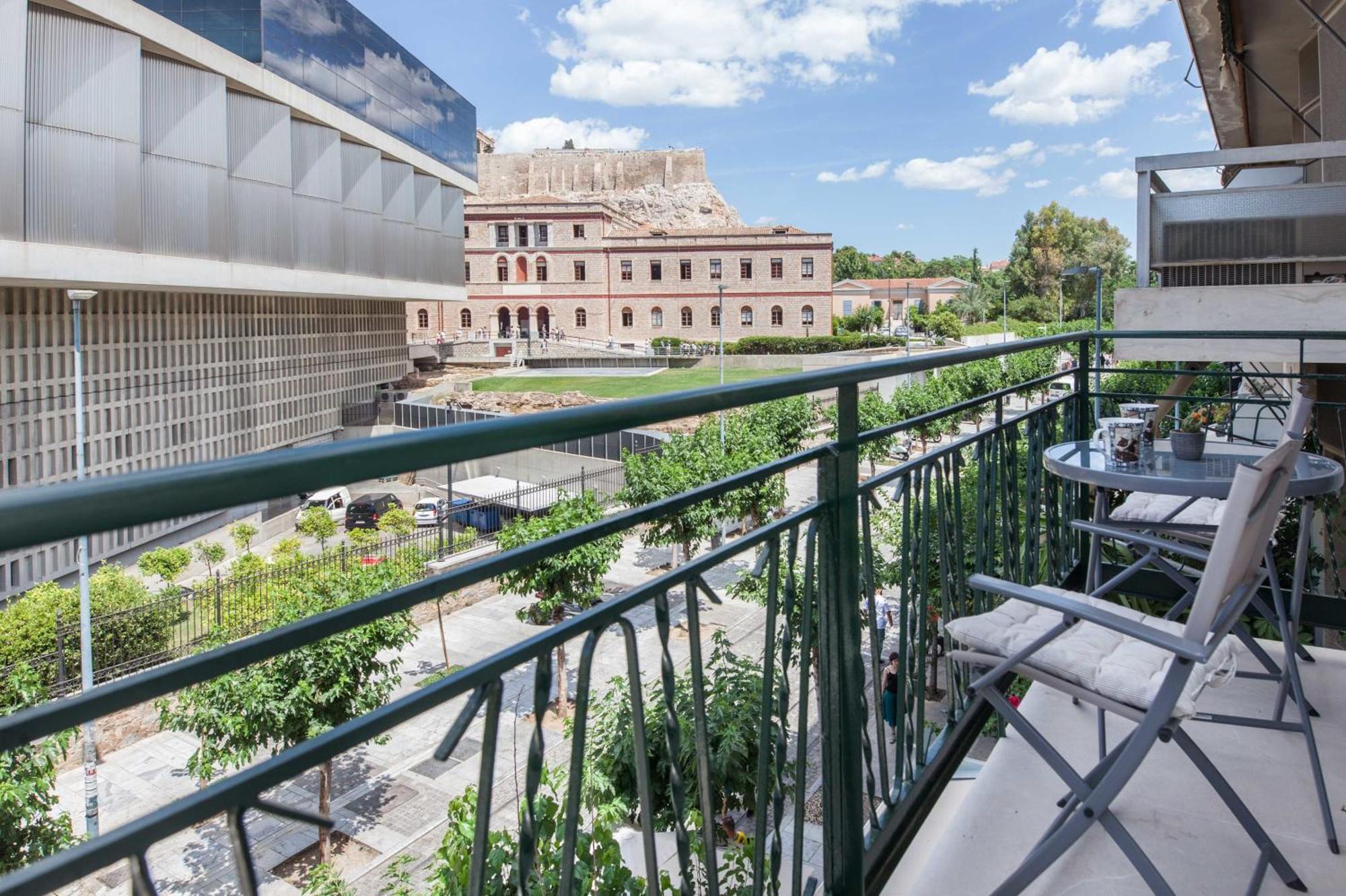 Acropolis View Modern Deluxe Suite With Balcony أثينا المظهر الخارجي الصورة