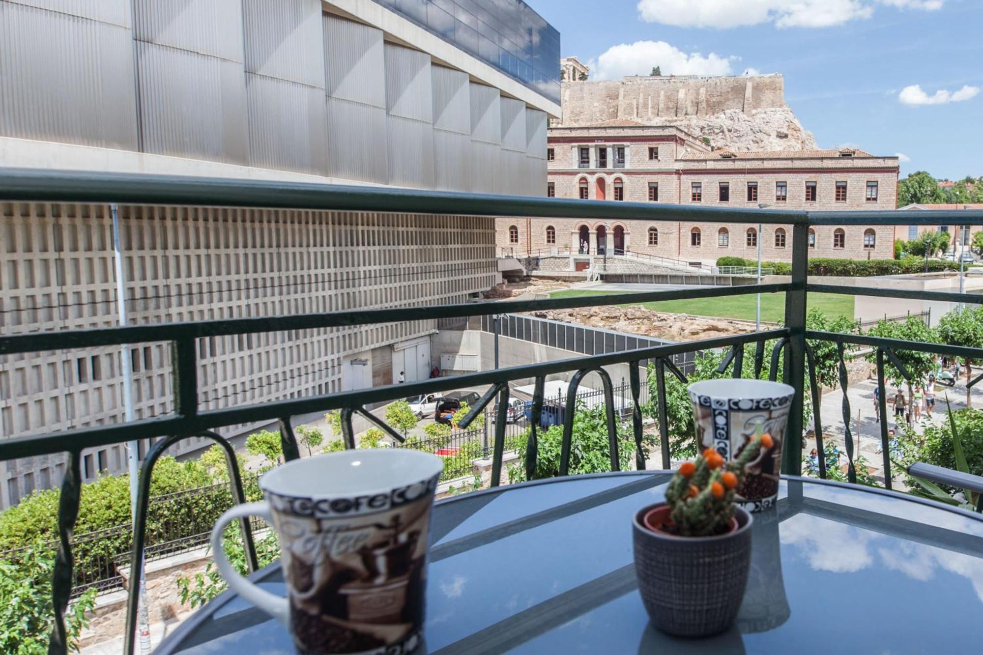 Acropolis View Modern Deluxe Suite With Balcony أثينا المظهر الخارجي الصورة